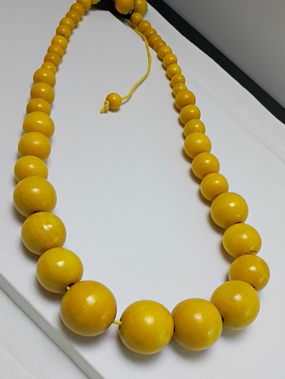 Yellow Beaded Necklace Set - Women Jewelry